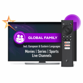 Complete Global Languages series, movies, live sports and channels